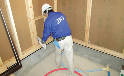 佐久市の新築一戸建て検査②躯体工事検査