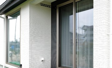 佐久市のモデルハウスの高断熱窓サッシ